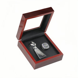 2025 Seattle Seahawks Championship Ring & Trophy Set –  New Release Limited Edition