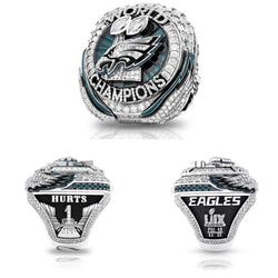 Personalized Philadelphia Eagles Super Bowl Ring - Customize with Your Name or Number - Ideal Gift for Sports Fans