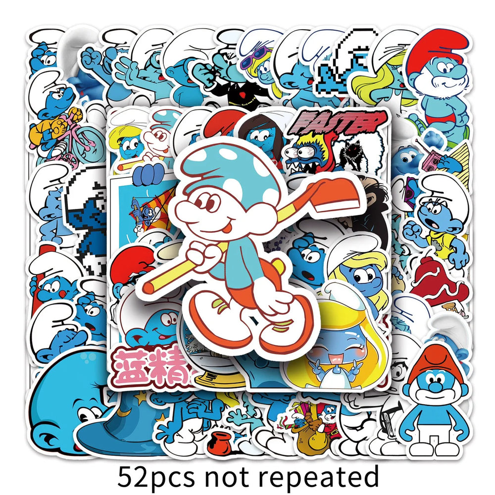 Mr Bean Stickers 50 Pieces Cute Funny Cartoon Mr Bean Classic Movie Animation Image Waterproof Stickers (ONLINE ORDER ONLY)