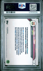 Graded 2024 Topps Now Lamine Yamal/Travis Scott #1 FC Barcelona Gold /50 Soccer Card PSA 9 Mint (ONLINE ORDER ONLY)