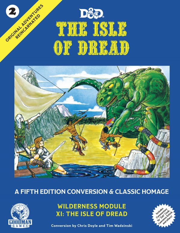 GMG Original Adventures Reincarnated #2: The Isle of Dread (ONLINE ORDER ONLY)