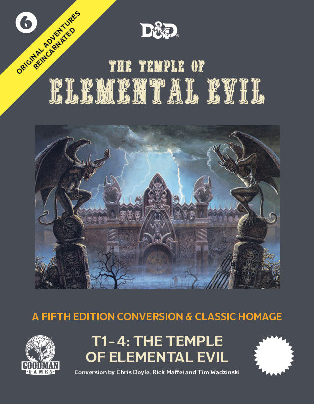 Original Adventures Reincarnated: #6 - The Temple of Elemental Evil (ONLINE ORDER ONLY)