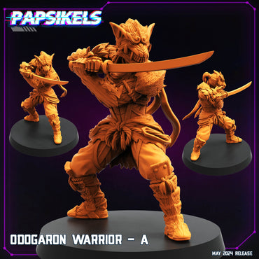 3D Printed Papsikels Odogaron Warrior Set May 2024 Cyberpunk 28mm 32mm (Online Only)