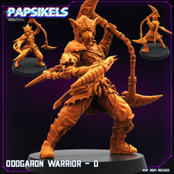 3D Printed Papsikels Odogaron Warrior Set May 2024 Cyberpunk 28mm 32mm (Online Only)