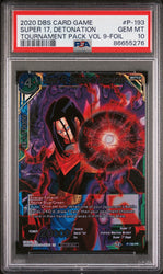2020 DRAGON BALL SUPER OFFICIAL TOURNAMENT SUPER 17, DETONATION #P-193 - PSA 10 (Online Order Only)
