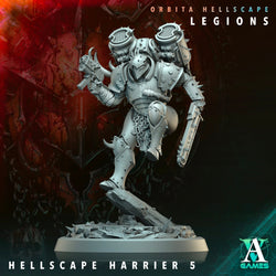 3D Printed Archvillain Games Hellscape Harrier Orbita Hellscape - Legions 28 32mm D&D (Online Only)