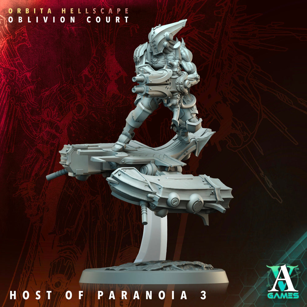 3D Printed Archvillain Games Host of Paranoia Orbita Hellscape Oblivion Court 28 32mm D&D (Online Only)