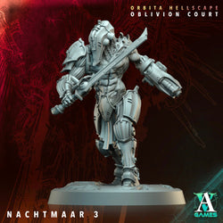 3D Printed Archvillain Games Nachtmaar Orbita Hellscape Oblivion Court 28 32mm D&D (Online Only)