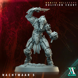 3D Printed Archvillain Games Nachtmaar Orbita Hellscape Oblivion Court 28 32mm D&D (Online Only)