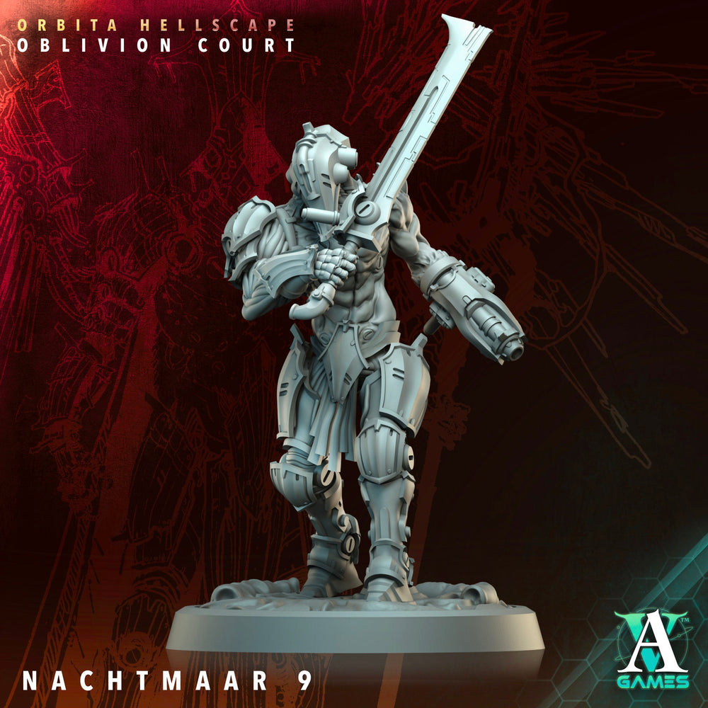 3D Printed Archvillain Games Nachtmaar Orbita Hellscape Oblivion Court 28 32mm D&D (Online Only)