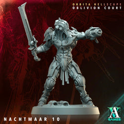 3D Printed Archvillain Games Nachtmaar Orbita Hellscape Oblivion Court 28 32mm D&D (Online Only)