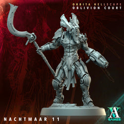 3D Printed Archvillain Games Nachtmaar Orbita Hellscape Oblivion Court 28 32mm D&D (Online Only)