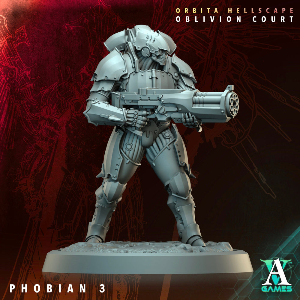 3D Printed Archvillain Games Phobian Orbita Hellscape Oblivion Court 28 32mm D&D (Online Only)