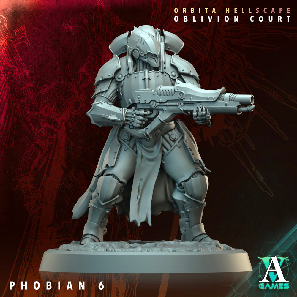 3D Printed Archvillain Games Phobian Orbita Hellscape Oblivion Court 28 32mm D&D (Online Only)