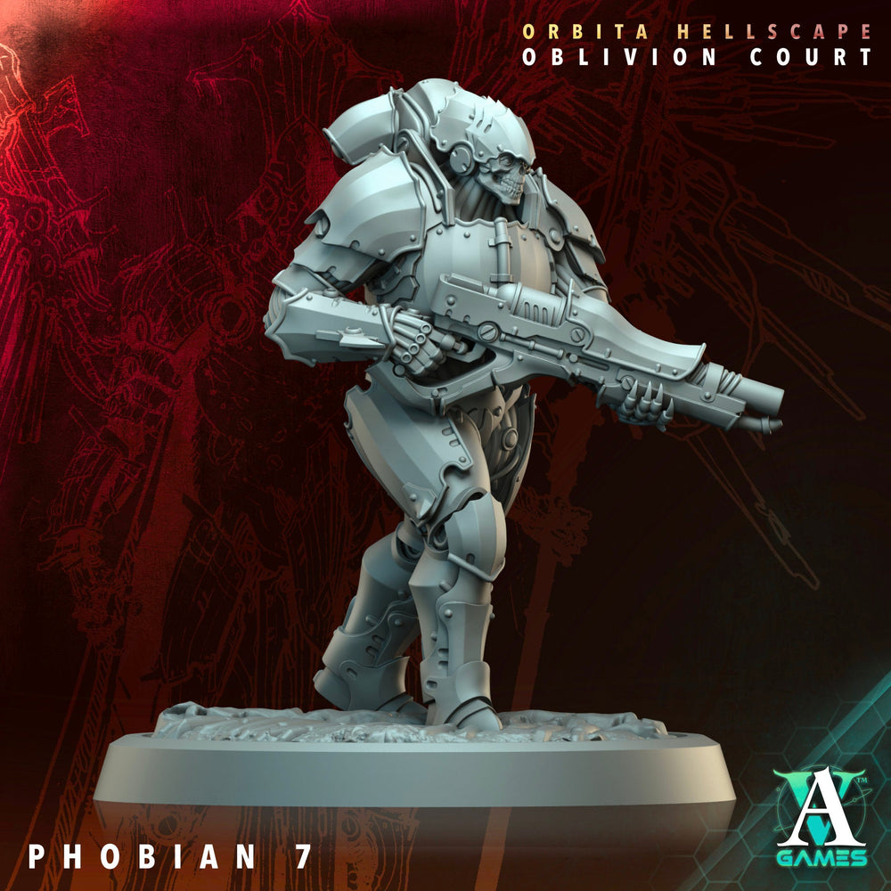 3D Printed Archvillain Games Phobian Orbita Hellscape Oblivion Court 28 32mm D&D (Online Only)
