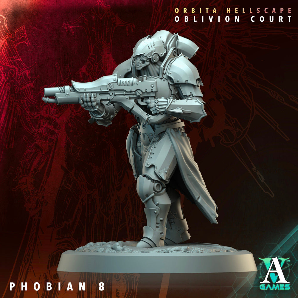 3D Printed Archvillain Games Phobian Orbita Hellscape Oblivion Court 28 32mm D&D (Online Only)