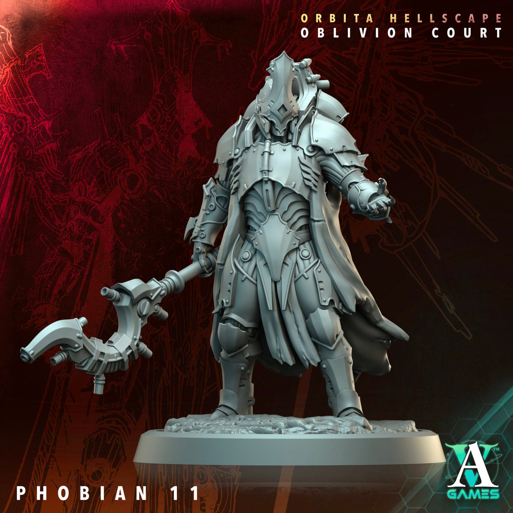 3D Printed Archvillain Games Phobian Orbita Hellscape Oblivion Court 28 32mm D&D (Online Only)