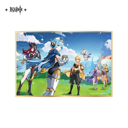 Genshin Impact Shikishi Card Board (ONLINE ORDER ONLY)