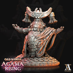 3D Printed Archvillain Games Acolytes of Ziskal Old World Agama Rising 28 32mm D&D (Online Only)
