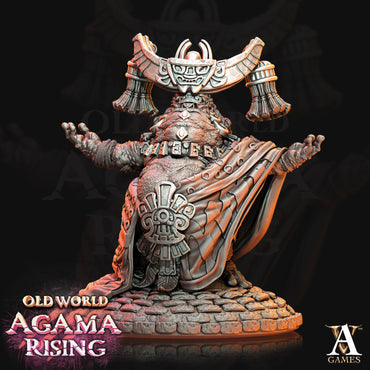 3D Printed Archvillain Games Acolytes of Ziskal Old World Agama Rising 28 32mm D&D (Online Only)