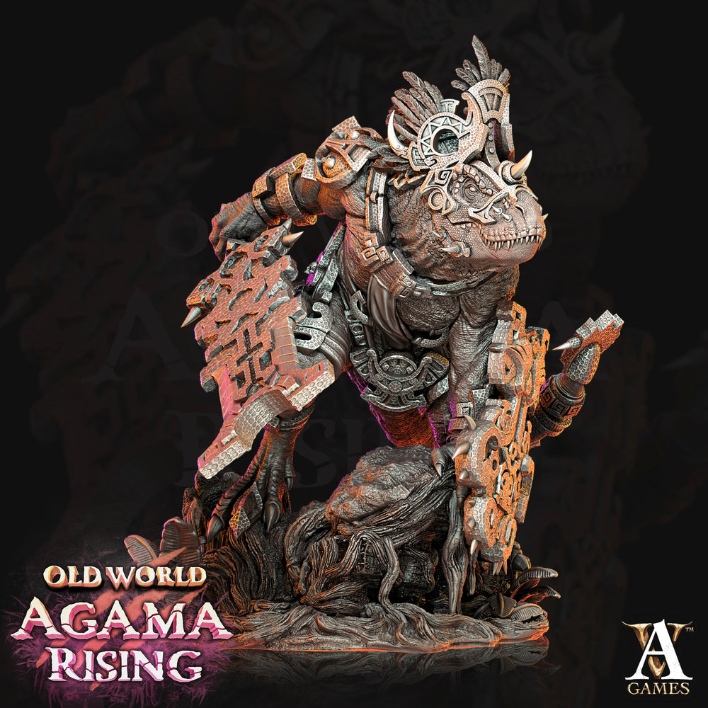 3D Printed Archvillain Games Blessed Claws of Ziskal Old World Agama Rising 28 32mm D&D (Online Only)