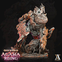 3D Printed Archvillain Games Blessed Claws of Ziskal Old World Agama Rising 28 32mm D&D (Online Only)