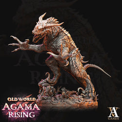 3D Printed Archvillain Games Old World Agama Rising - Fleshripper, Scion of Ziskal 28mm 32mm D&D (Online Only)