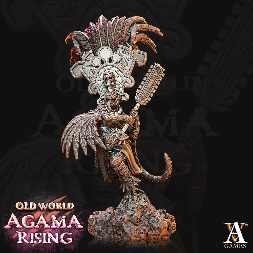 3D Printed Archvillain Games Agama Sundancers Old World Agama Rising 28 32mm D&D (Online Only)