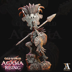 3D Printed Archvillain Games Agama Sundancers Old World Agama Rising 28 32mm D&D (Online Only)