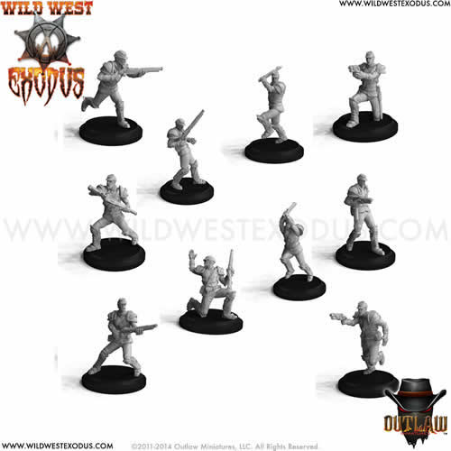 OLM060004 Armored Guards Box Hired Hands Union Wild West Exodus (ONLINE ORDER ONLY)