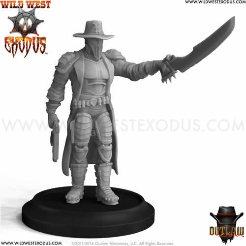 OLM061001 General Grant Boss Union Game Miniature Wild West Exodus (ONLINE ORDER ONLY)