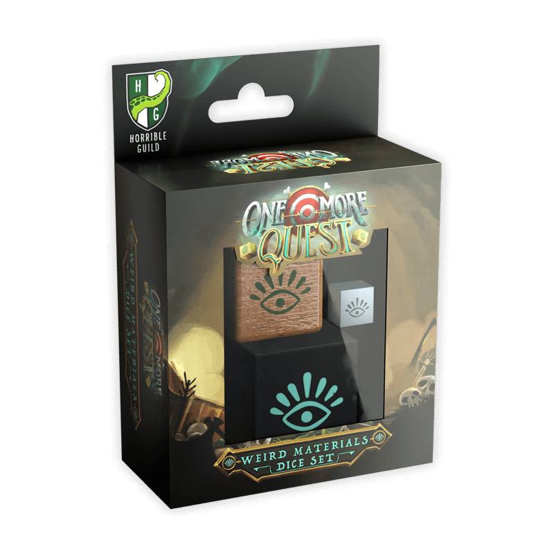 One More Quest: Weird Materials Dice Set (ONLINE ORDER ONLY)