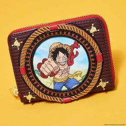 Loungefly One Piece Luffy Zip Around Wallet (Online Order Only)