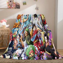 ONE PIECE Flannel Fleece Throw Blanket (Online Order Only)