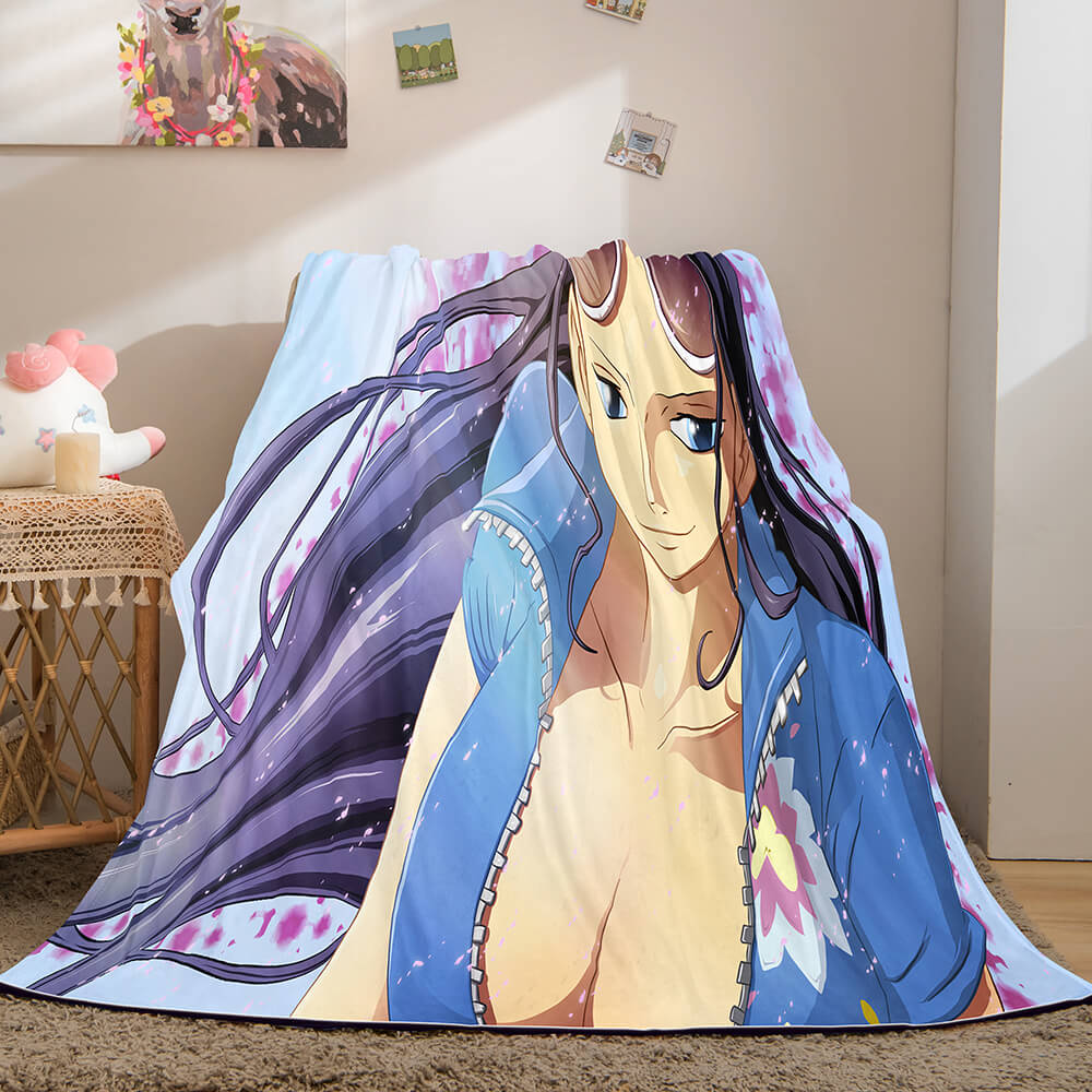 ONE PIECE Flannel Fleece Throw Blanket (Online Order Only)