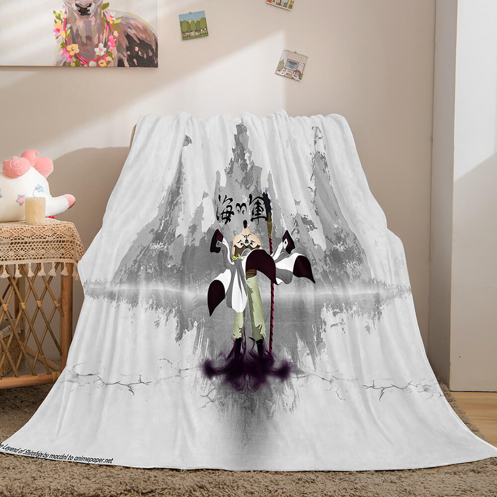 ONE PIECE Flannel Fleece Throw Blanket (Online Order Only)