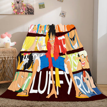 ONE PIECE Flannel Fleece Throw Blanket (Online Order Only)