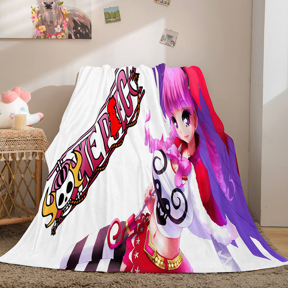 ONE PIECE Flannel Fleece Throw Blanket (Online Order Only)