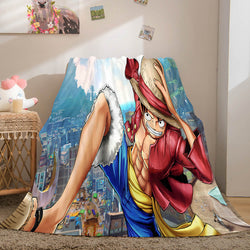 ONE PIECE Flannel Fleece Throw Blanket (Online Order Only)