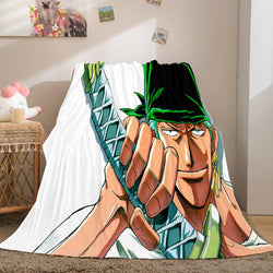 ONE PIECE Flannel Fleece Throw Blanket (Online Order Only)