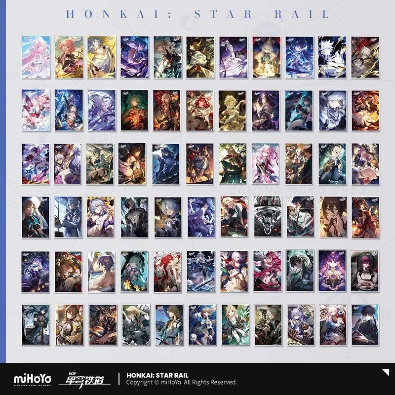 Honkai: Star Rail Light Cone Series Acrylic Shikishi Cardboard