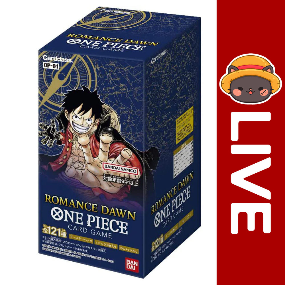 One Piece TCG Japanese - OP01 - Romance Dawn (Online Only) (Online Order Only)