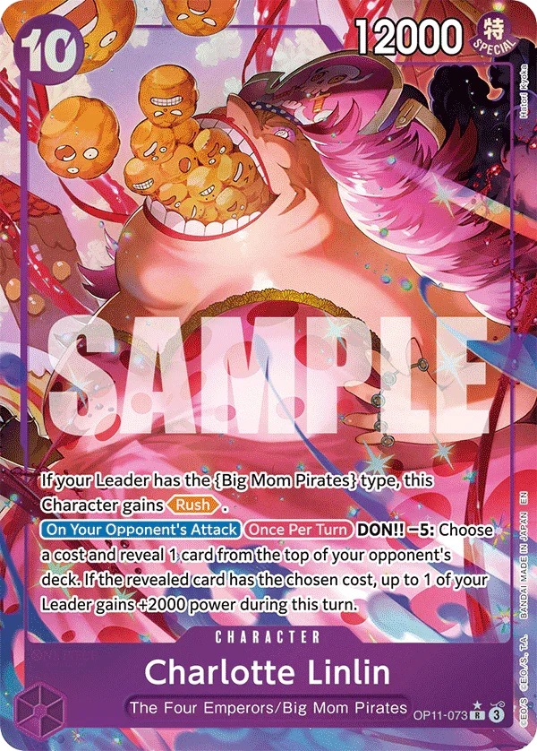 Charlotte Linlin (Alternate Art) [A Fist of Divine Speed] (ONLINE ORDER ONLY)