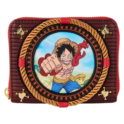 Loungefly One Piece Luffy Zip Around Wallet (Online Order Only)