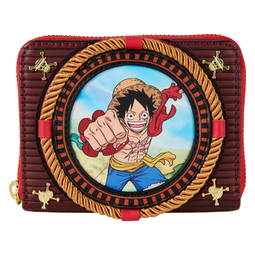 Loungefly One Piece Luffy Zip Around Wallet (Online Order Only)