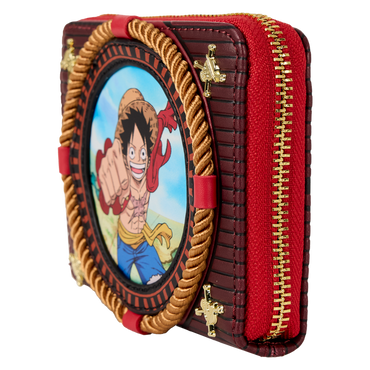 Loungefly One Piece Luffy Zip Around Wallet (Online Order Only)