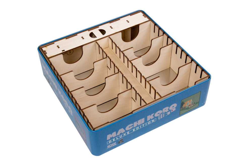 Machi Koro Deluxe Edition Compatible Game Organizer (ONLINE ORDER ONLY)