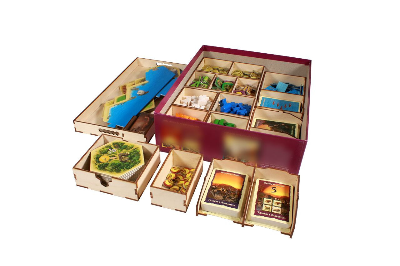 Catan: Traders and Barbarians Compatible Expansion Organizer (ONLINE ORDER ONLY)