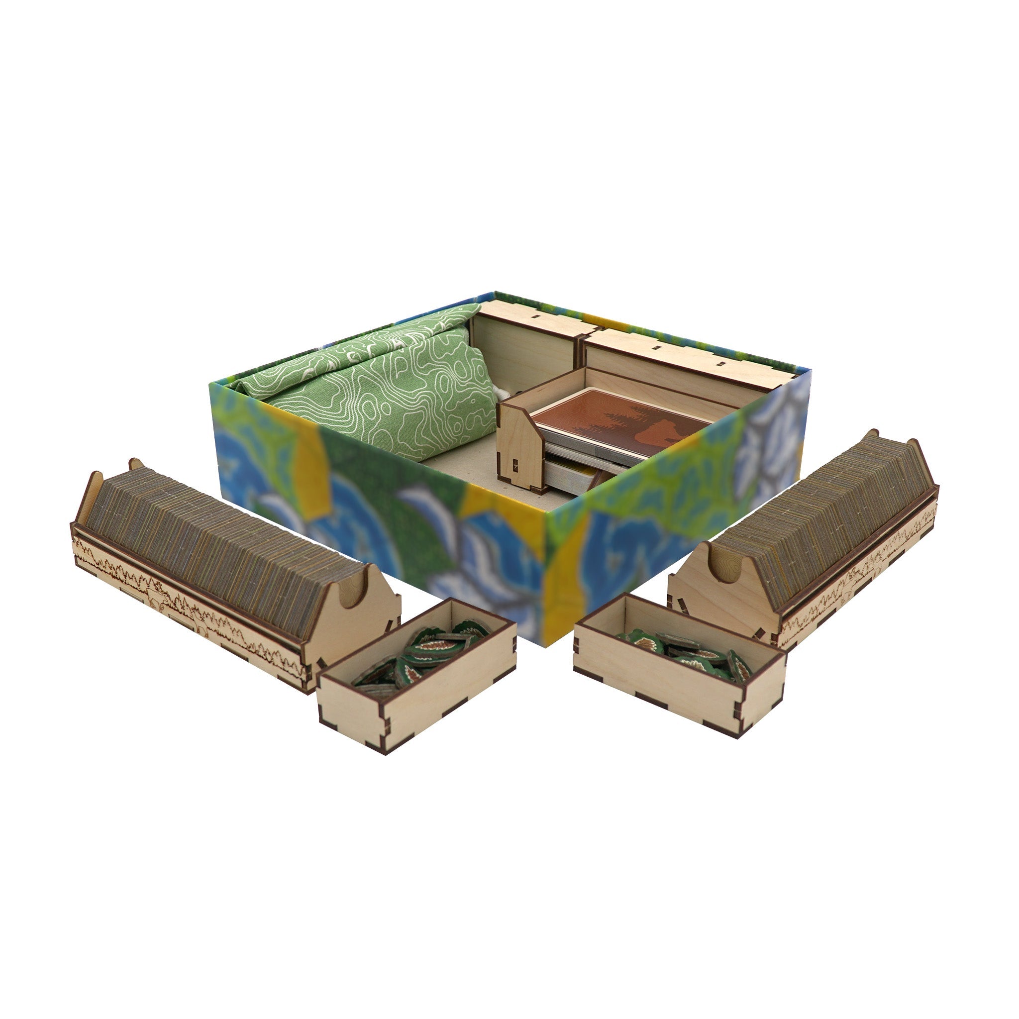 Game Organizer Compatible with Cascadia and Expansion (ONLINE ORDER ONLY)