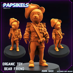 3D Printed Papsikels Organic Toy Bear Friend Set SEPTEMBER 2024 CYBERPUNK 28mm 32mm (Online Only)